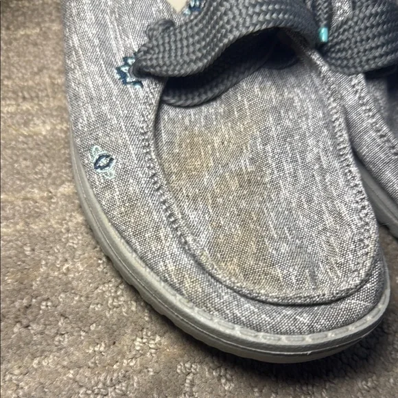 Hey Dude Gray Loafers - Picture 2 of 5